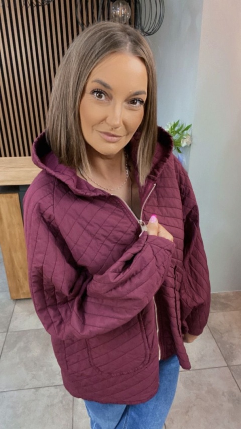Kurtka Stella Milani - Bordo