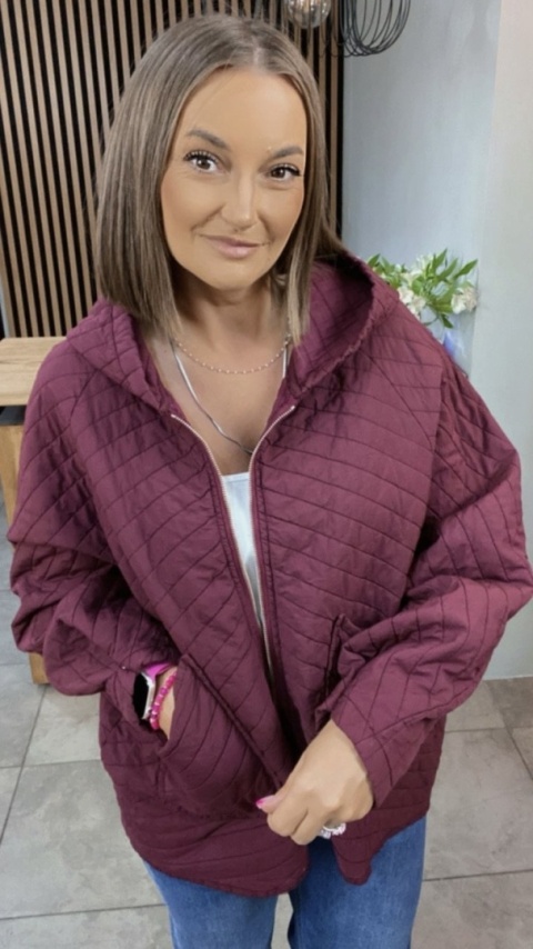 Kurtka Stella Milani - Bordo