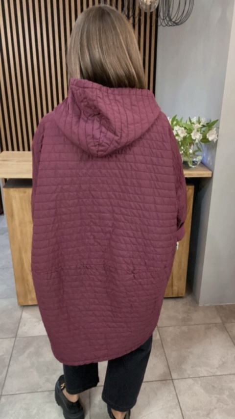 Płaszcz Stella Milani - Bordo Płaszcz Stella Milani - Bordo