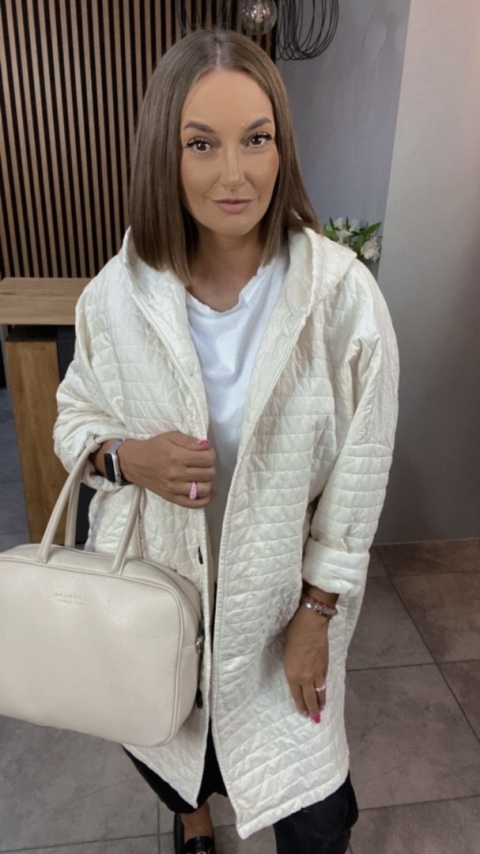 Płaszcz Stella Milani - Śmietanka Płaszcz Stella Milani - Śmietanka