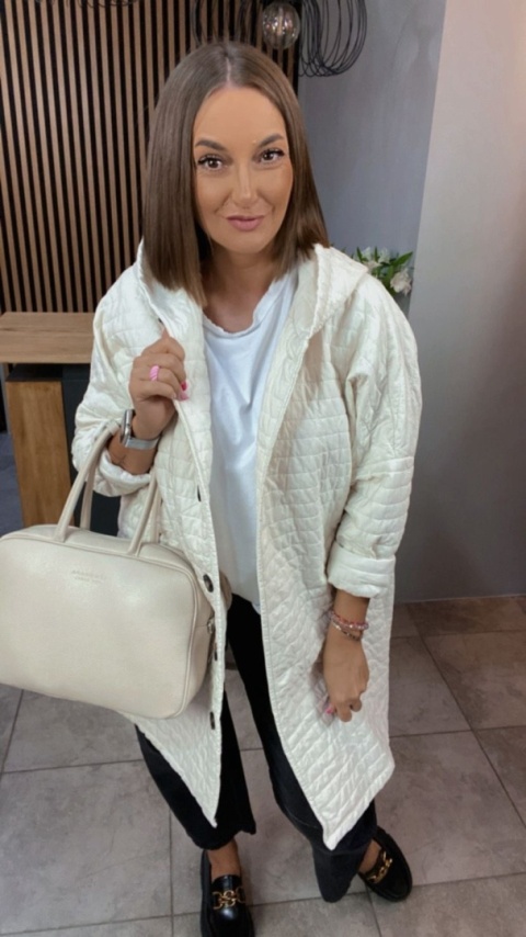 Płaszcz Stella Milani - Śmietanka Płaszcz Stella Milani - Śmietanka