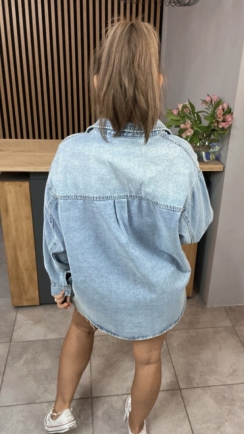 Koszula Jeansowa Fashion Feng Feng Koszula Jeansowa Fashion Feng Feng