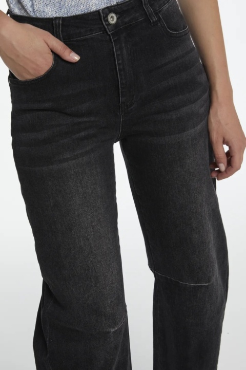 Jeansy damskie 3D Denim – Czarne Jeansy damskie 3D Denim – Czarne