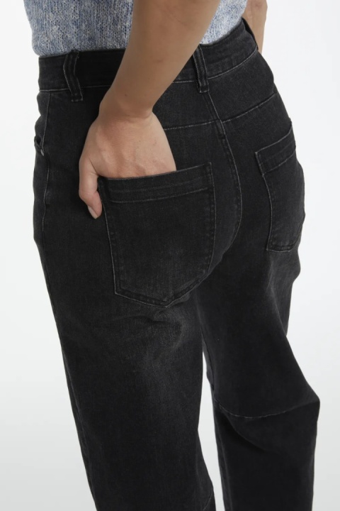 Jeansy damskie 3D Denim – Czarne Jeansy damskie 3D Denim – Czarne