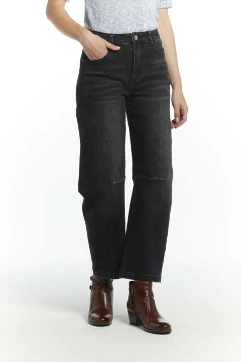 Jeansy damskie 3D Denim – Czarne Jeansy damskie 3D Denim – Czarne