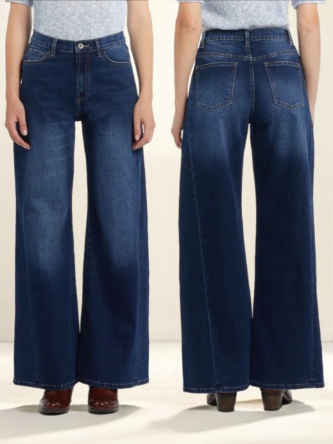 Jeansy 3D Denim – Palazzo