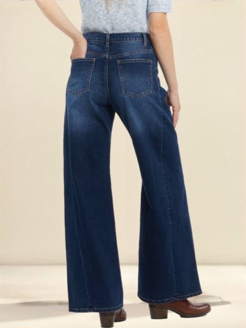 Jeansy 3D Denim – Palazzo
