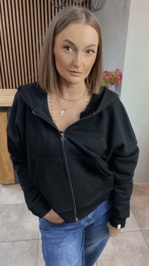 Bluza rozpinana Nooda Czarna