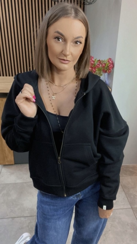 Bluza rozpinana Nooda Czarna