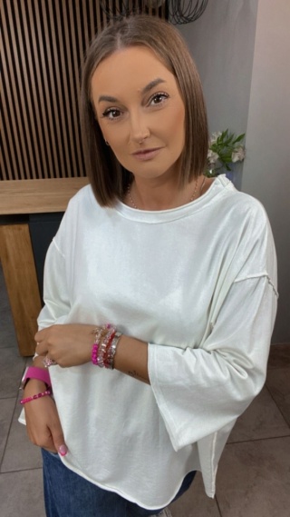Bluzka MUJEA - Biała
