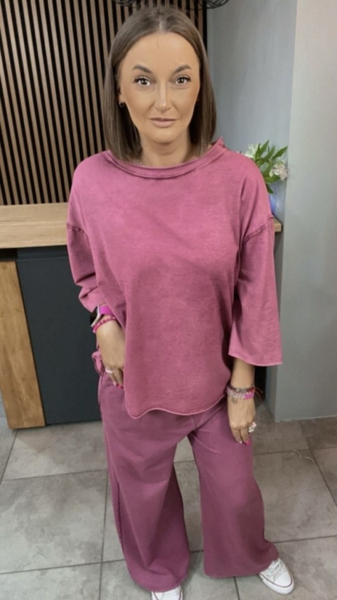 Bluzka MUJEA - Różowa