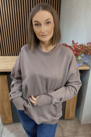 Bluza Long Lenoshka zakończona mankietami z otworami na kciuki - Fango