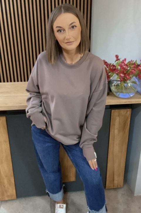 Bluza Long Lenoshka zakończona mankietami z otworami na kciuki - Fango Bluza Long Lenoshka zakończona mankietami z otworami na kciuki - Fango