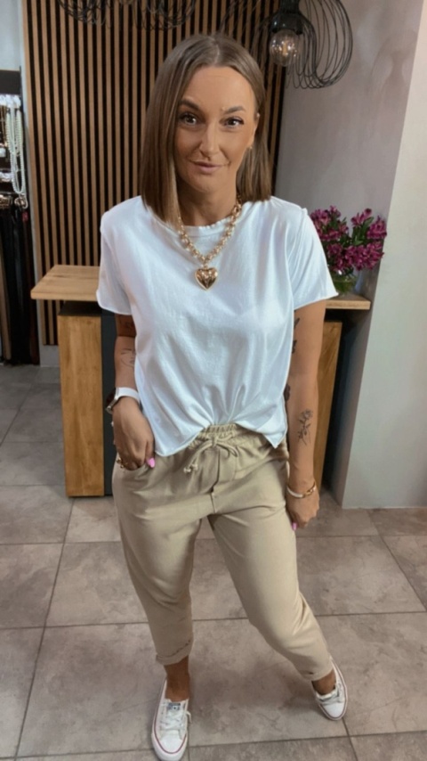 Spodnie dresowe z patką Wiya – Cashmere Spodnie dresowe z patką Wiya – Cashmere