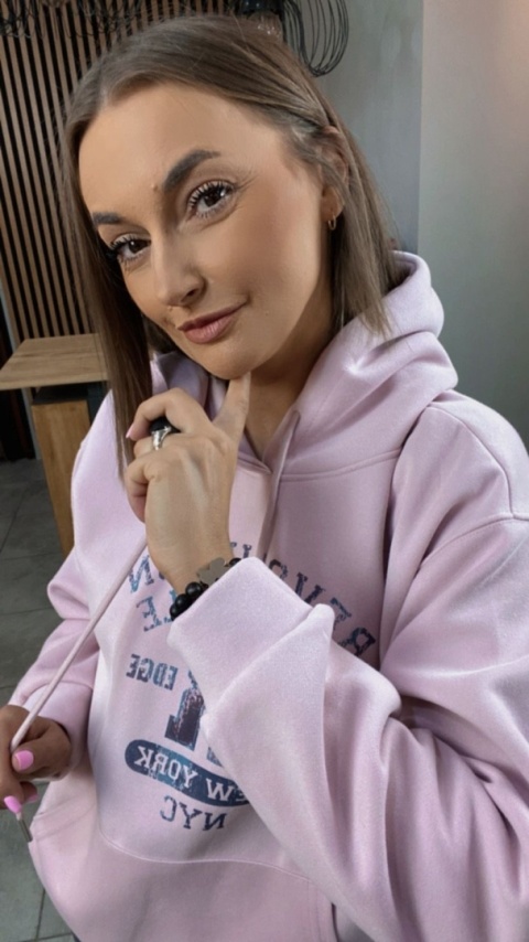 Bluza z kapturem – REVOLUTION LIFESTYLE - Puder