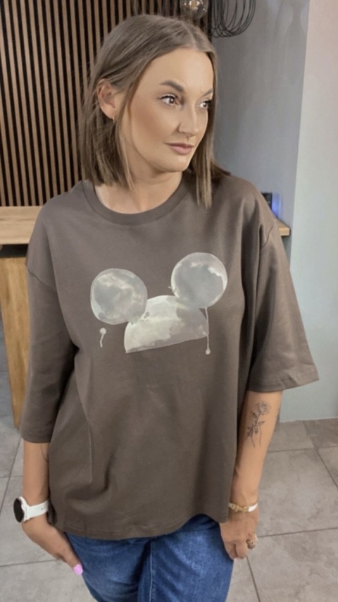 Bluzka Moon Mouse – Brąz