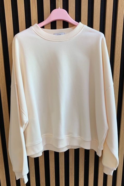 Bluza Basic Short Lenoshka Krem