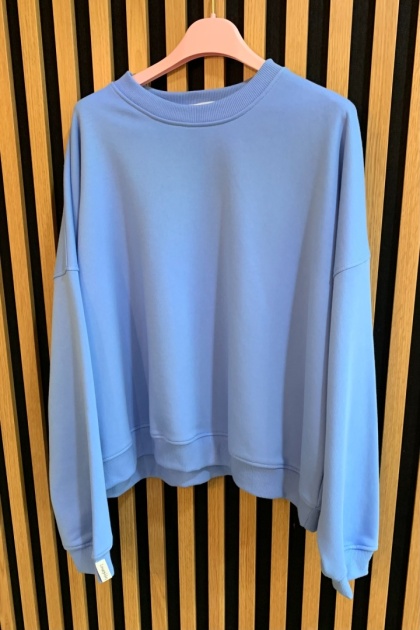 Bluza Basic Short Lenoshka Sky Blue