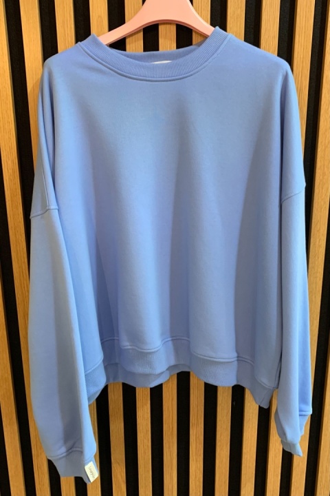 Bluza Basic Short Lenoshka Sky Blue