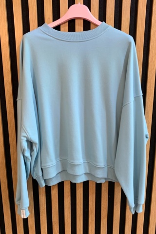 Bluza Basic Short Lenoshka Turkus
