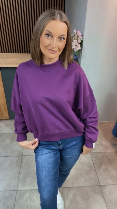 Bluza Milano Lenoshka - Śliwka