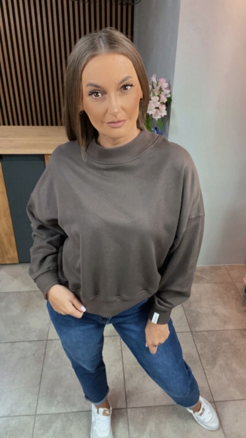 Bluza Milano Lenoshka - Czekolada