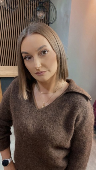 Sweter z miękkiej dzianiny Czekolada