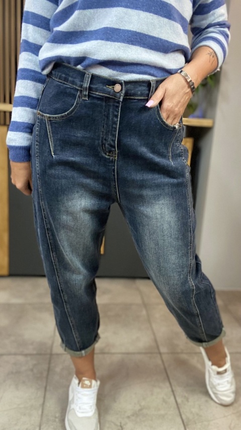 Jeansy Simple Plain - relaxed fit