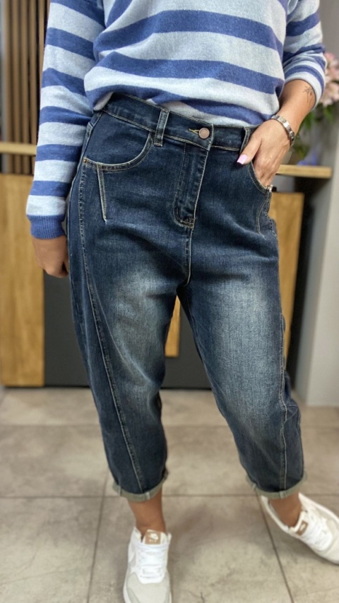 Jeansy Simple Plain - relaxed fit