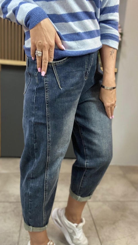 Jeansy Simple Plain - relaxed fit