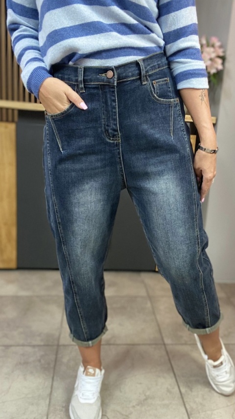 Jeansy Simple Plain - relaxed fit