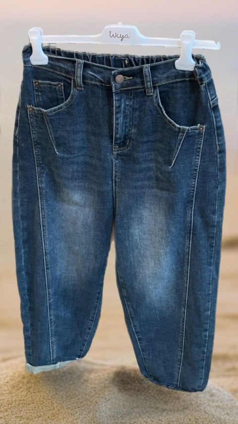 Jeansy Simple Plain - relaxed fit