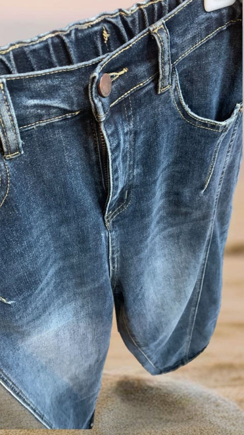 Jeansy Simple Plain - relaxed fit