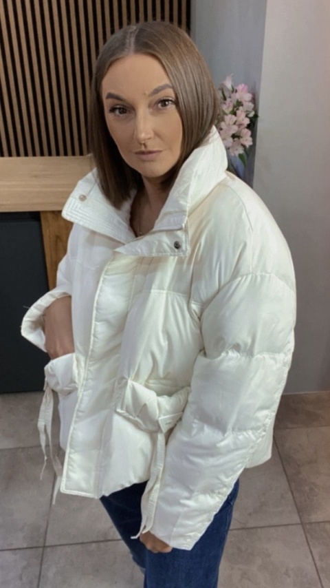 Kurtka City Puff – Krem