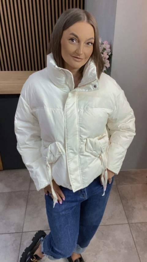 Kurtka City Puff – Krem