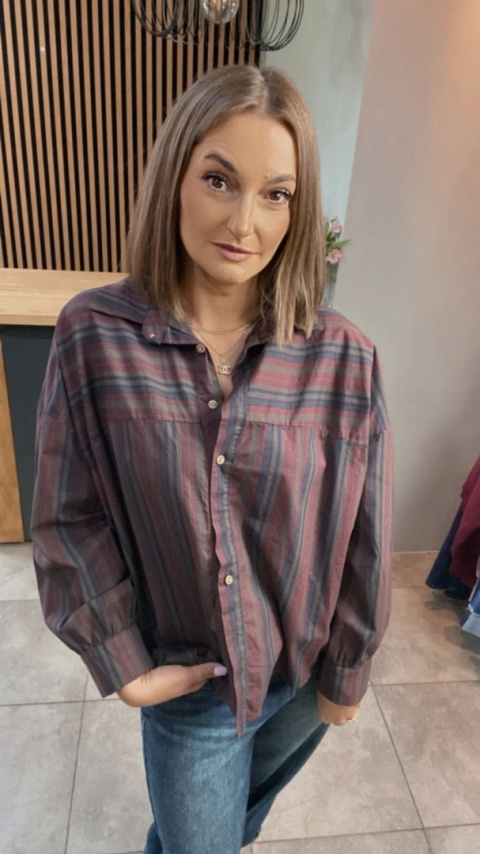 Koszula Gioya oversize w paski