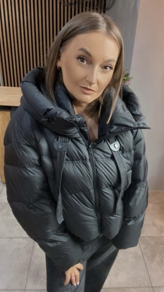 Kurtka puchowa Aurora - Czarna