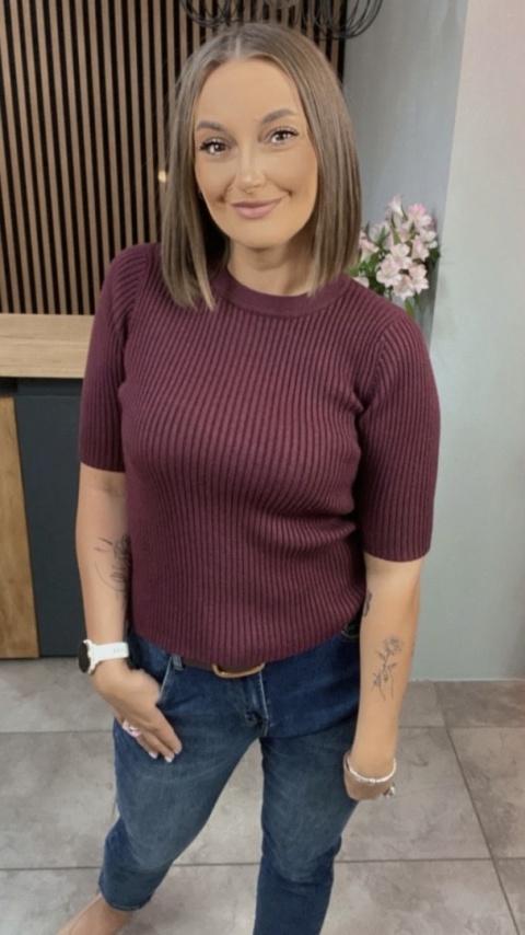 Sweter Dolcepiccante - Bordo