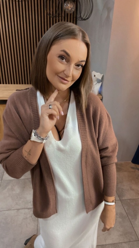 Kardigan Couture - Cynamon