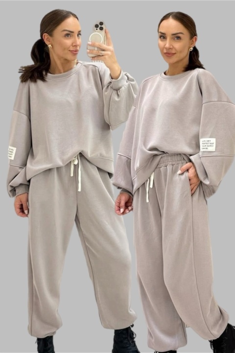 Komplet Masełko Azara Beżowy