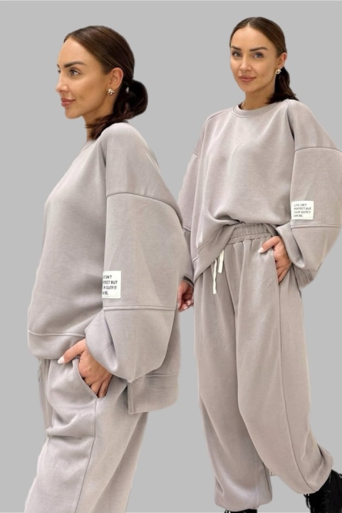 Komplet Masełko Azara Beżowy