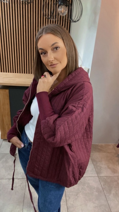 Kurtka Stella Milani – Bordo