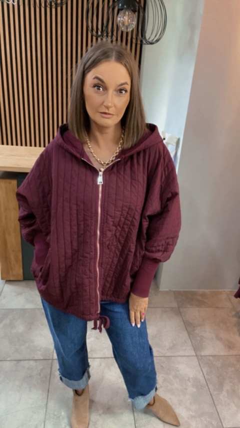 Kurtka Stella Milani – Bordo