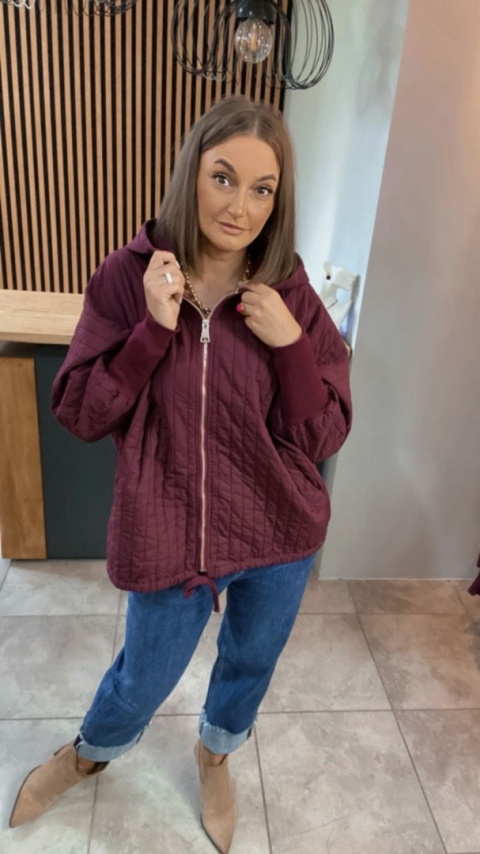 Kurtka Stella Milani – Bordo