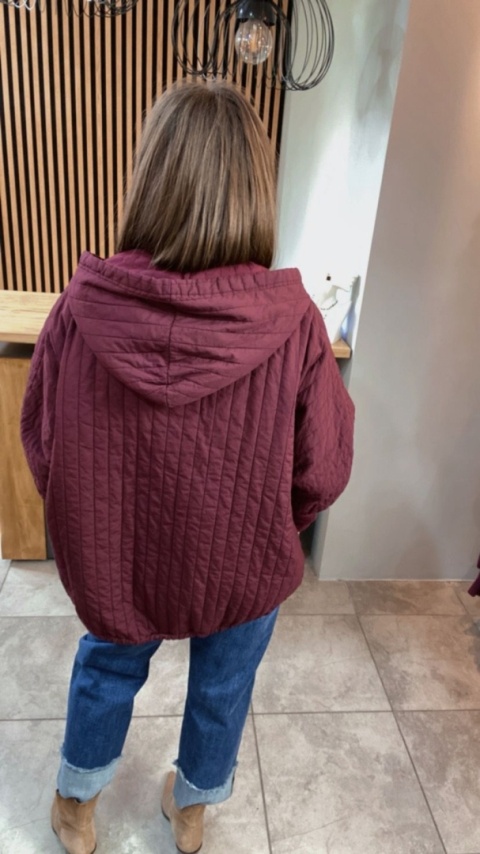 Kurtka Stella Milani – Bordo