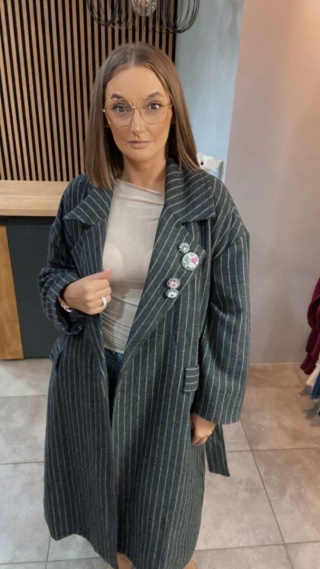 Płaszcz Wiya - Grigio