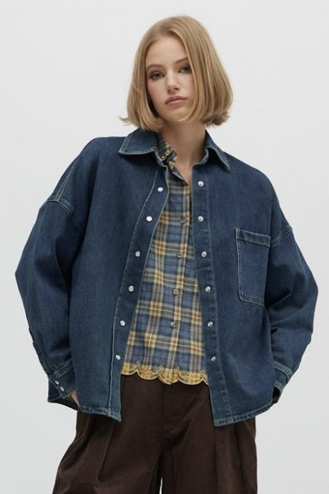 Koszula oversize z denimu – Wiya