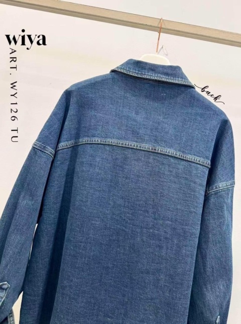 Koszula oversize z denimu – Wiya