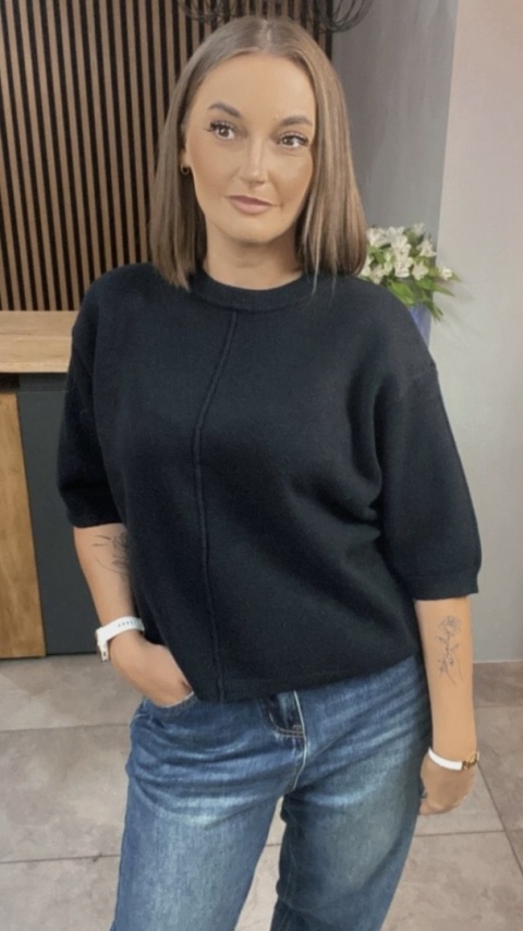 Sweter E-Woman Fashion – Czarny